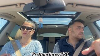 Hard burping in his mouth