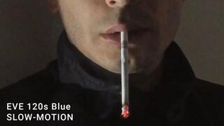 Smoking EVE 120s blue IYF dark 141124 120fps SLOW