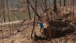 Naked and Exhibition Outdoor