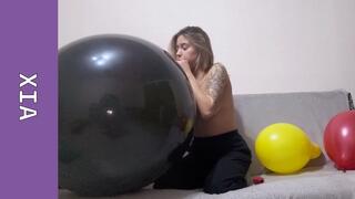 B2p Kalisan 24 , big black balloons