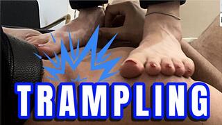 TRAMPLING : Foot worship - Domination - Foot licking - Foot cleaning - Barefoot - Foot Fetish - Feetgirl - French Feet