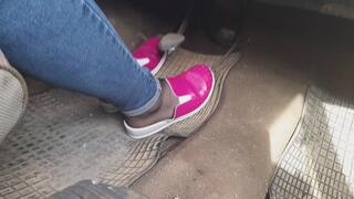 Andando a portare mio nipote a scuola