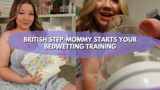 British Mommy Starts Your Bedwetting Training