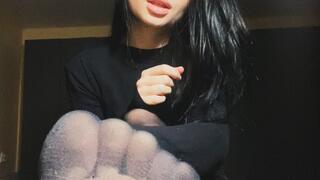 Your place is here, under my feet