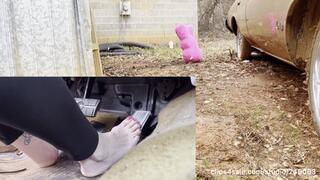 Sending a pink bunny head over heels! HARD REVVING!