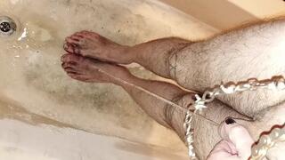 2-20-2025 Piss Feet Thursday: midnight piss on my feet