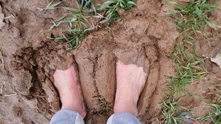 Barefoot Mud Hike Foot Wash HD 25th Jan 2024