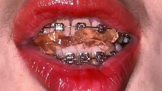 Giantess Gummy Bear Long Natural Nails Teeth