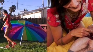 Split Screen POV Fuck with Creampie