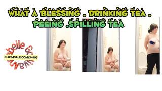 WHAT A BLESSING TOPLESS PEEING UPDATE OF WHAT JUST HAPPENED TO ME