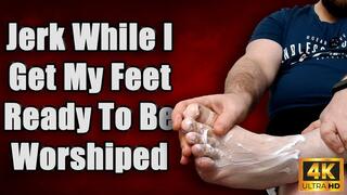 KingMarti: Jerk While I Get My Feet Ready 4k UHD