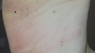 CLOSE UP of my DIRTY Soles