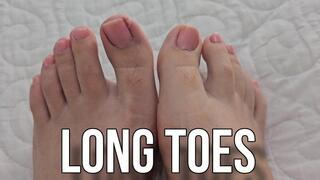 Long Toes fetish