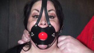 Gina Rae is the gag tester!