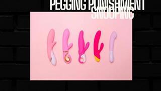 Pegging Punishment For Snooping Through Wife-Mommy Panty Drawers