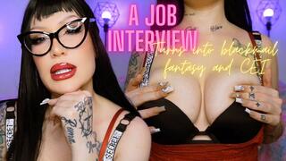 A job interview turns into blackmail fantasy and CEI