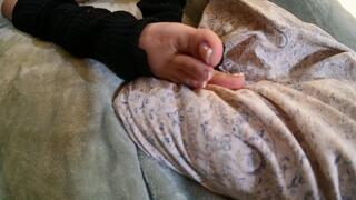 My Side Chicks Feet milk me to double cum submission