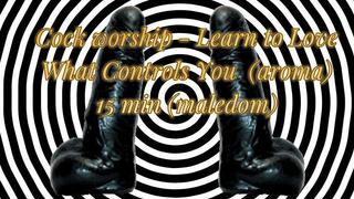 Cock worship - Learn to Love What Controls You (aroma) 15 min (maledom)