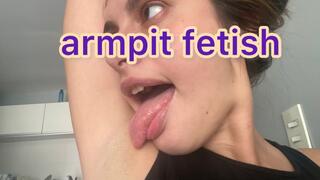 licking armpits