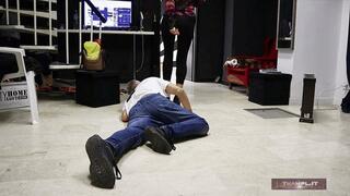 A1016 Lady Black Rose in Striscia vermetto