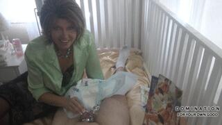 Diapered Chastity Fuck - WMV