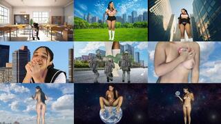 student becomes giant (bigger than planet Earth)