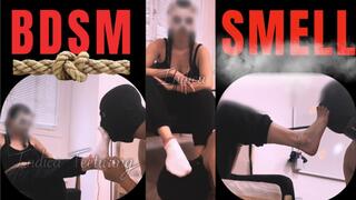 SMELL & BDSM : Foot fetish - Socks fetish - Smelling foot - Stinky feet - Barefoot - Shoes Fetish - Sneakers fetish - BDSM - Slaps - Femdom - Domina - Feet slave