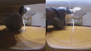 3DVR 180 degree YIDE sports stinky socks crush