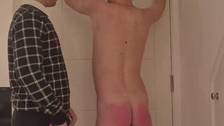 Locked, Bound, Gagged With Sir's Underwear and Fucked