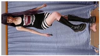 Your place is under my gothic Doc Martens boots (part 3 of 7), flo035x 2160p only18yo