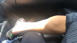 Car Flex While I Wait Flip Flops