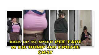 PDF PEE DUMP FART - Back Up To Speed from Moments ago PEEING A lil DUMP and FART w an update