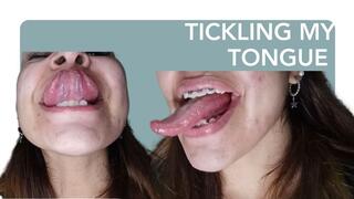 tickling my tongue