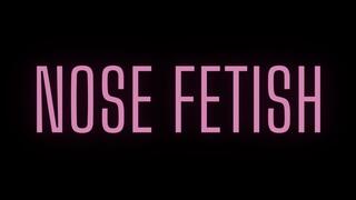 Mi nariz bien de cerca