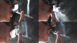 Smoking EVE 120s huge snaps side SLOW 4K