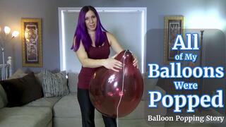 All of My Balloons Were Popped - Balloon Story REMASTERED - Subtitles - Kylie Jacobs - MP4 1080p HD