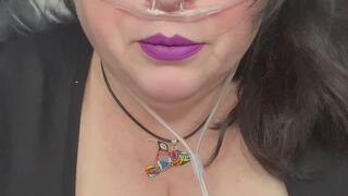 Sneezing while sick and on oxygen