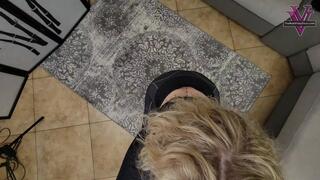 Height humiliation and lifting the tiny trainer POV: Height Humiliation, POV Lift and Carry, Strong Woman, Tall Woman- 4k