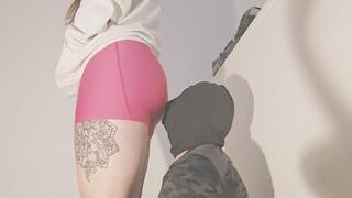 Standing ass worship