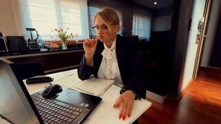 Boss Conquers with Feet in Stockings MP4