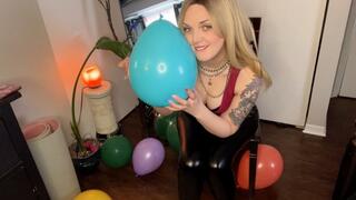 TABOO Step SIS TEASES YOU ABOUT BALLOONS AND PIN POPS ALL OF THEM- POV ROLEPLAY
