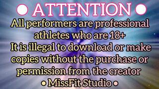 Body Conditioning with Andi Vicious: Master Chase gets his abs tested by two hot MMA fighters