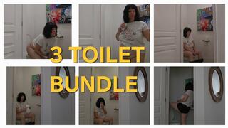 Humpday pop up surprise deal - July 2024 3 Toilet Bundle