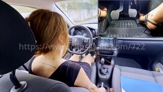 Alisa - PIP over shoulder - the vicious secretary - Only heel part