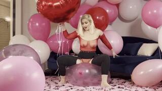 Valentines Day Helium Balloons Playtime 2025 - HD 1080p mp4