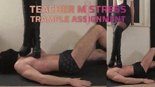 Your Teacher Mistress Trampling You in KOI High Platform Boots (Double Close Version) - TamyStarly - Stomping, Body Trample, Crush, CBT, Domination, Femdom