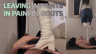 Leaving Imprints on You With My Painful White Boots (Double Slave Version) - TamyStarly - Trampling, Stomping, Body Trample, Crush, CBT, Domination, Femdom