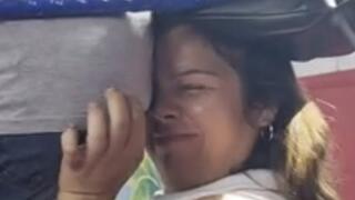 Giantess gets smothered by male