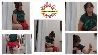 Making Dude on The Toilly after Getting Back Home w Updates abt The Day and Huge Tit Fitness demo