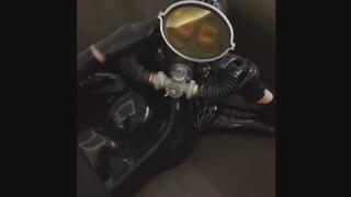 scuba and rubber teasing